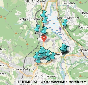 Mappa SP72, 23881 Airuno LC, Italia (1.6325)