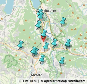 Mappa SP72, 23881 Airuno LC, Italia (3.40714)