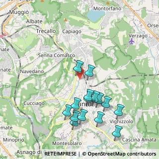Mappa Via Tito Speri, 22063 Cantù CO, Italia (2.03533)