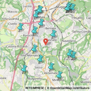 Mappa Via Caio Plinio, 22070 Casnate Con Bernate CO, Italia (2.67444)