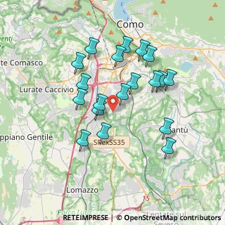 Mappa Via Caio Plinio, 22070 Casnate Con Bernate CO, Italia (3.30789)