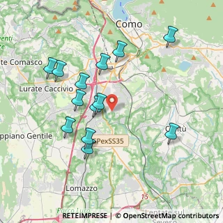 Mappa Via Caio Plinio, 22070 Casnate Con Bernate CO, Italia (3.75462)