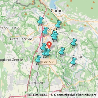 Mappa Via Caio Plinio, 22070 Casnate Con Bernate CO, Italia (2.68154)