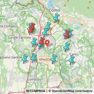 Mappa Via Caio Plinio, 22070 Casnate Con Bernate CO, Italia (3.47294)