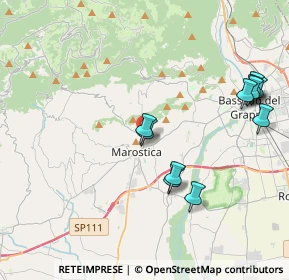 Mappa Via Gianni Cecchini, 36063 Marostica VI, Italia (4.23273)