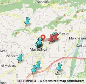 Mappa Via Gianni Cecchini, 36063 Marostica VI, Italia (1.48214)