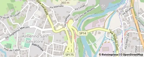 Mappa Almenno San Salvatore
