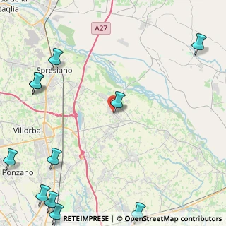 Mappa Viale Caccianiga, 31052 Maserada Sul Piave TV, Italia (7.04909)