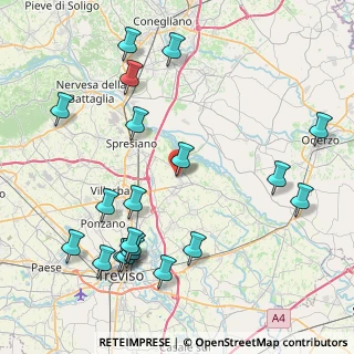 Mappa Viale Caccianiga, 31052 Maserada Sul Piave TV, Italia (9.877)