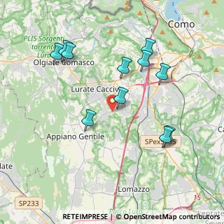 Mappa Via Giuseppe Verdi, 22070 Bulgarograsso CO, Italia (3.97818)