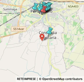 Mappa 30023 Concordia Sagittaria VE, Italia (2.452)