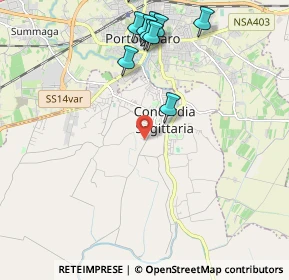 Mappa 30023 Concordia Sagittaria VE, Italia (2.56909)