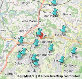 Mappa Via Villanuova, 23892 Bulciago LC, Italia (2.26714)