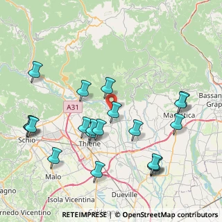 Mappa Via Sioggio, 36030 Lugo di Vicenza VI, Italia (9.0955)