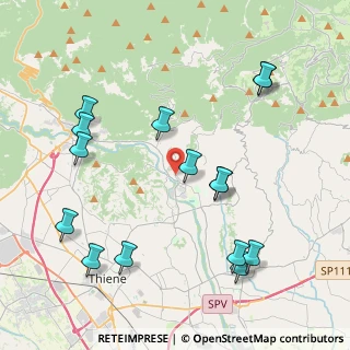 Mappa Via Sioggio, 36030 Lugo di Vicenza VI, Italia (4.64067)