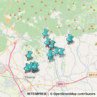 Mappa Via Sioggio, 36030 Lugo di Vicenza VI, Italia (3.5145)