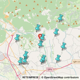 Mappa Via Sioggio, 36030 Lugo di Vicenza VI, Italia (4.46615)