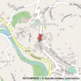 Mappa Via Sioggio, 30, 36030 Lugo di Vicenza, Vicenza (Veneto)