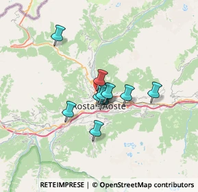 Mappa SS27, 11100 Aosta AO, Italia (4.21727)