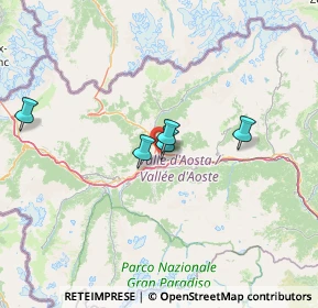 Mappa SS27, 11100 Aosta AO, Italia (37.69636)