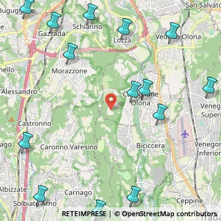 Mappa Loc. Cascina Bisocca, 21043 Castiglione Olona VA, Italia (3.20786)