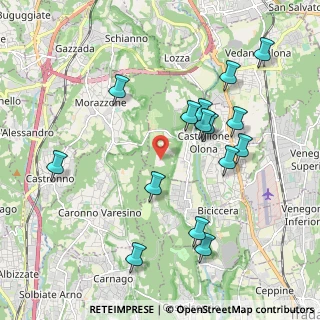 Mappa Loc. Cascina Bisocca, 21043 Castiglione Olona VA, Italia (2.078)