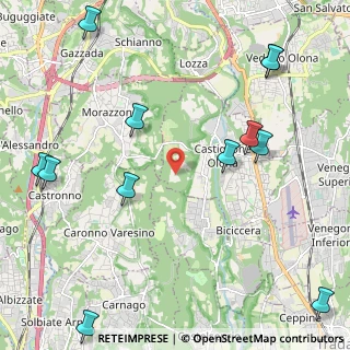 Mappa Loc. Cascina Bisocca, 21043 Castiglione Olona VA, Italia (2.87417)