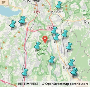 Mappa Loc. Cascina Bisocca, 21043 Castiglione Olona VA, Italia (5.6345)