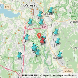 Mappa Loc. Cascina Bisocca, 21043 Castiglione Olona VA, Italia (3.74188)