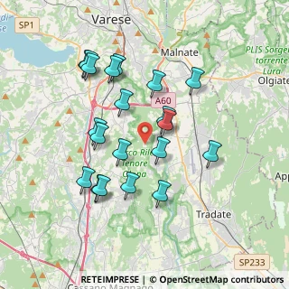 Mappa Loc. Cascina Bisocca, 21043 Castiglione Olona VA, Italia (3.4955)