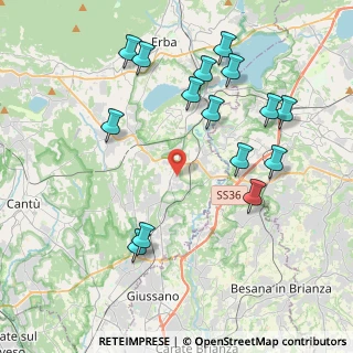 Mappa Via Sant'Andrea, 22040 Lurago D'erba CO, Italia (4.39667)