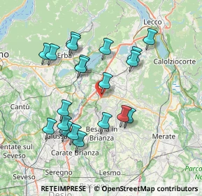Mappa 23892 Bulciago LC, Italia (7.18)