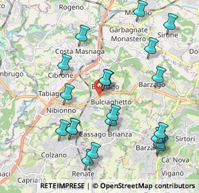 Mappa 23892 Bulciago LC, Italia (2.193)