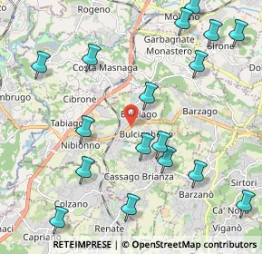 Mappa 23892 Bulciago LC, Italia (2.52882)
