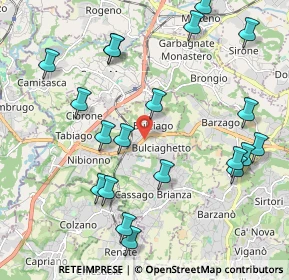 Mappa 23892 Bulciago LC, Italia (2.354)