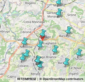 Mappa 23892 Bulciago LC, Italia (2.26143)