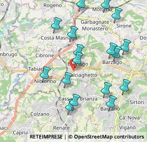 Mappa 23892 Bulciago LC, Italia (2.12412)