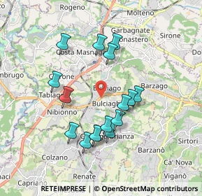 Mappa 23892 Bulciago LC, Italia (1.66063)