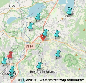 Mappa 23892 Bulciago LC, Italia (5.84929)