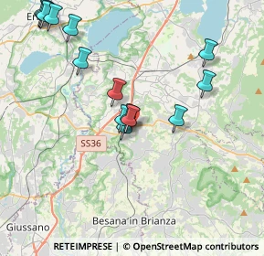 Mappa 23892 Bulciago LC, Italia (4.17429)