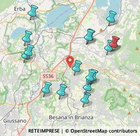 Mappa 23892 Bulciago LC, Italia (4.20294)