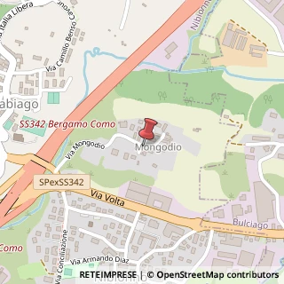 Mappa Via Mongodio, 20, 23895 Nibionno, Lecco (Lombardia)