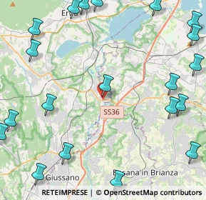 Mappa Via Magni, 22045 Lambrugo CO, Italia (6.4035)