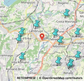 Mappa Via Magni, 22045 Lambrugo CO, Italia (2.5475)