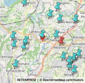 Mappa Via Magni, 22045 Lambrugo CO, Italia (2.66)