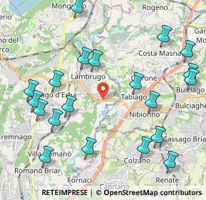 Mappa Via Magni, 22045 Lambrugo CO, Italia (2.49)