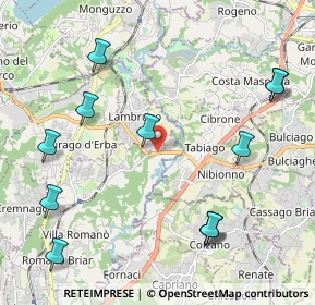 Mappa Via Magni, 22045 Lambrugo CO, Italia (2.54333)
