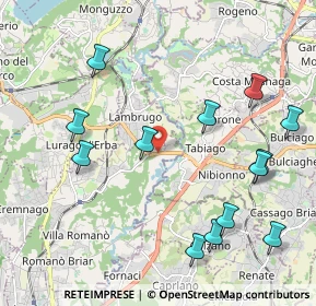 Mappa Via Magni, 22045 Lambrugo CO, Italia (2.36385)