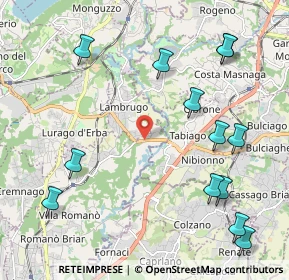 Mappa Via Magni, 22045 Lambrugo CO, Italia (2.60385)