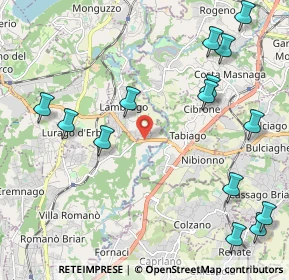 Mappa Via Magni, 22045 Lambrugo CO, Italia (2.67857)